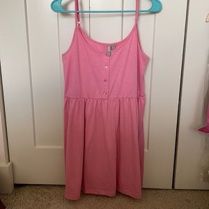 Summer pink dress